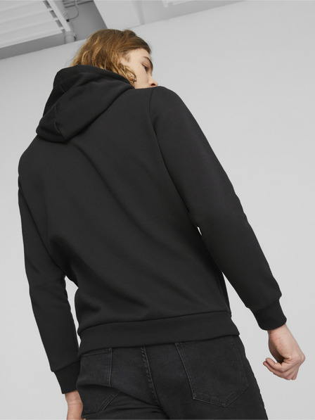 Puma Černá pánská mikina s kapucí Puma ESS+ Camo Graphic Hoodie FL
