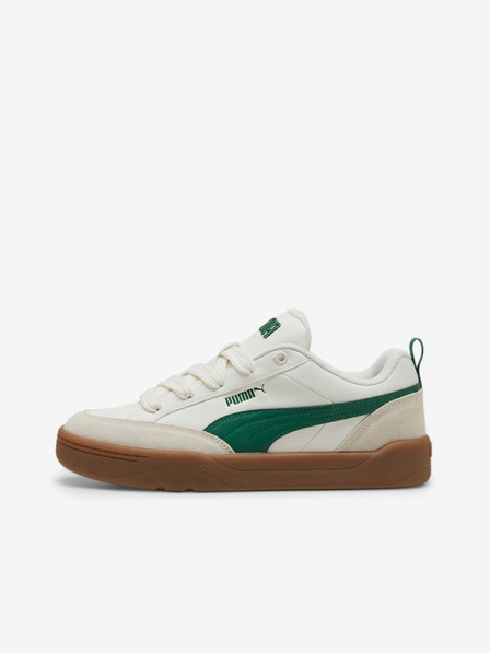 Puma Zeleno-krémové pánské tenisky se semišovými detaily Puma Park Lifestyle OG