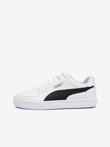Puma Bílé pánské kožené tenisky Puma Caven 2.0