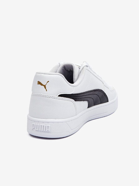 Puma Bílé pánské kožené tenisky Puma Caven 2.0