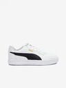 Puma Bílé pánské kožené tenisky Puma Caven 2.0