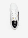 Puma Bílé pánské kožené tenisky Puma Caven 2.0