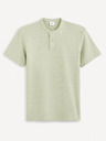 Celio Světle zelené pánské basic polo tričko Celio Gesohel