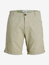 Jack & Jones Světle zelené pánské chino kraťasy Jack & Jones Marco