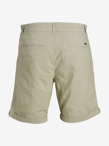 Jack & Jones Světle zelené pánské chino kraťasy Jack & Jones Marco