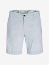Jack & Jones Světle modré pánské chino kraťasy Jack & Jones Marco
