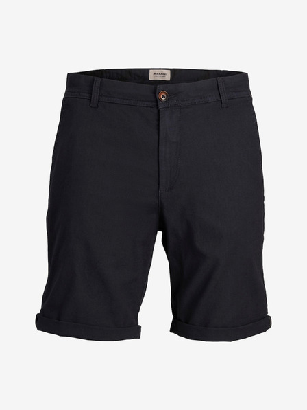 Jack & Jones Tmavě modré pánské chino kraťasy Jack & Jones Marco