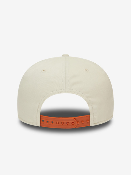 New Era Oranžovo-krémová pánská kšiltovka New Era 950 MLB Patch 9fifty