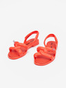 Melissa Korálové dámské sandálky Melissa Tube Sandal + Jeremy Scott