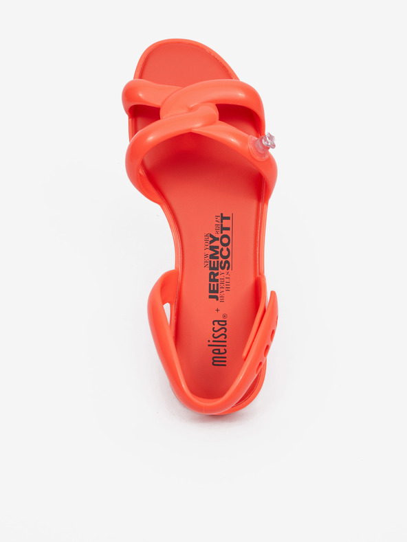 Melissa Korálové dámské sandálky Melissa Tube Sandal + Jeremy Scott