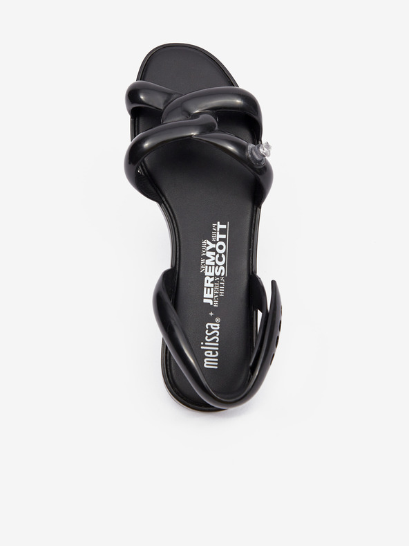 Melissa Černé dámské sandálky Melissa Tube Sandal + Jeremy Scott