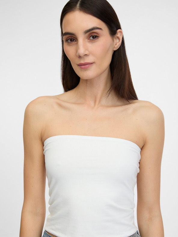 Orsay Bílá dámské tílko ORSAY