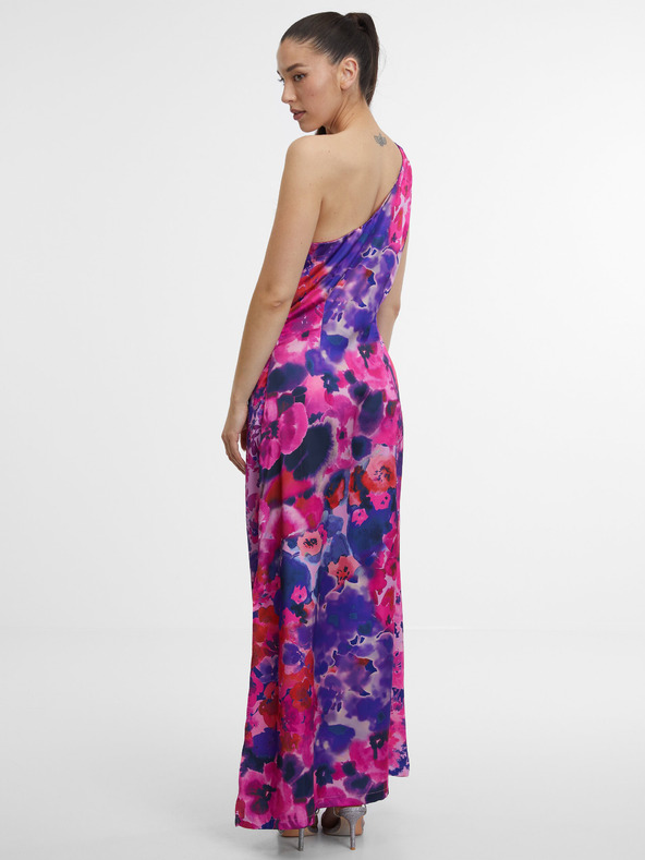 Orsay Fialové dámské maxi šaty ORSAY