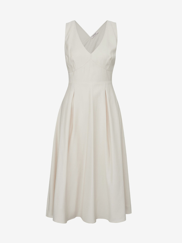 Orsay Krémové dámské šaty ORSAY