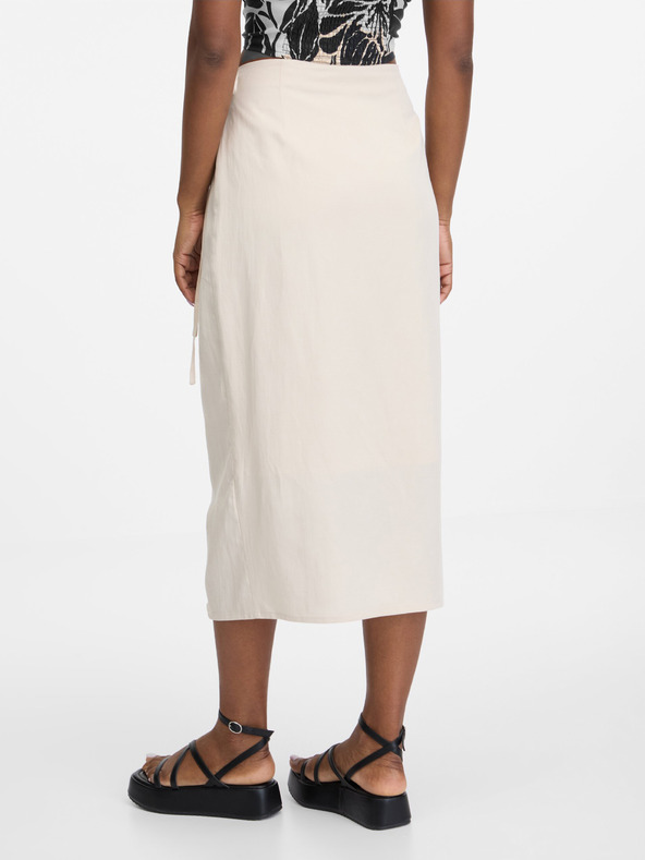 Orsay Béžová dámská sukně ORSAY