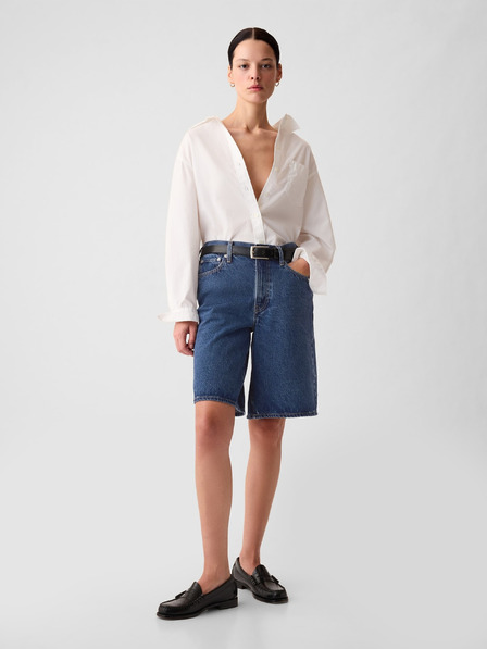 GAP Džínové kraťasy JORT mid rise GAP