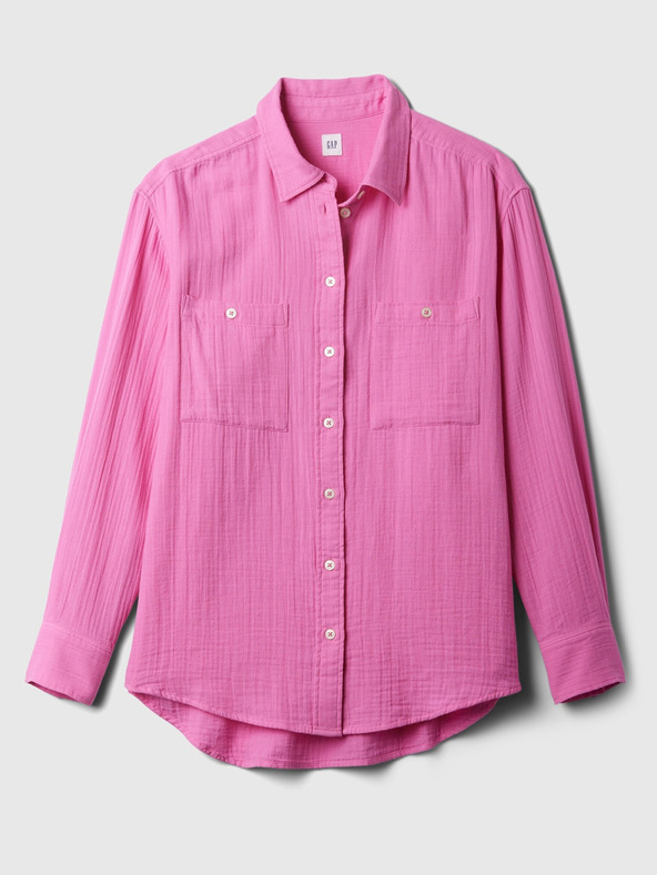 GAP Mušelínová košile oversize GAP
