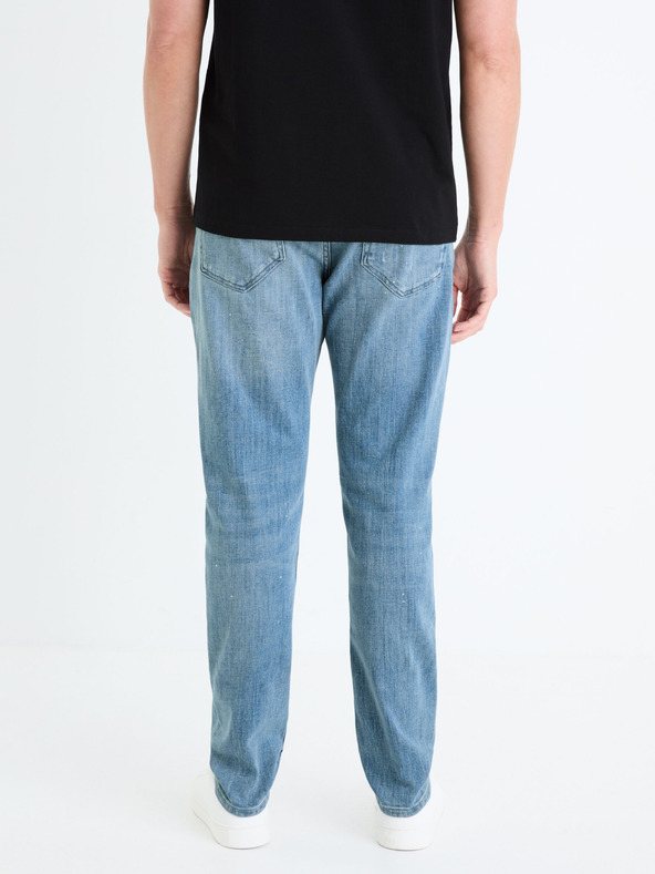 Celio Modré pánské slim fit džíny Celio Gostroy