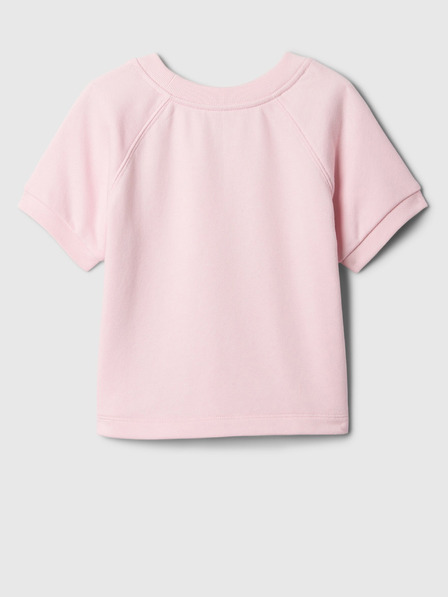 GAP Baby mikina s krátkým rukávem GAP