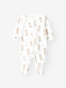 name it Bílý vzorovaný holčičí overal name it Night Suit