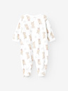 name it Bílý vzorovaný holčičí overal name it Night Suit