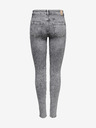 ONLY Šedé dámské skinny fit džíny ONLY