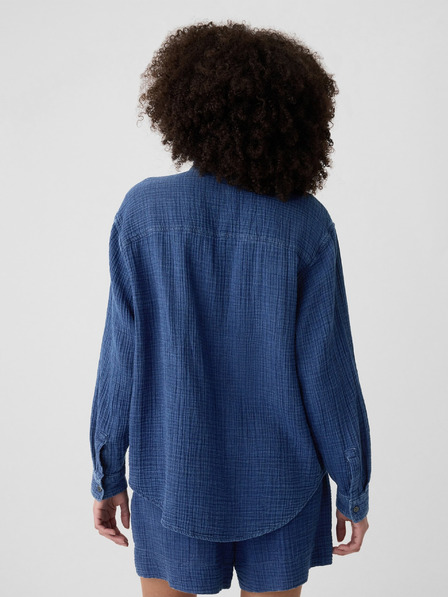 GAP Lněná košile oversize GAP