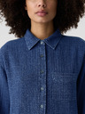 GAP Lněná košile oversize GAP