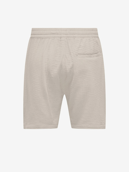 ONLY & SONS Béžové pánské kraťasy ONLY & SONS Tel