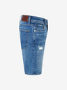 Pepe Jeans Modré pánské džínové kraťasy Pepe Jeans