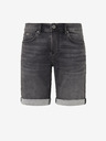 Pepe Jeans Šedé pánské džínové kraťasy