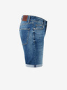 Pepe Jeans Modré pánské džínové kraťasy Pepe Jeans