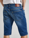 Pepe Jeans Modré pánské džínové kraťasy Pepe Jeans
