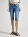 Pepe Jeans Modré dámské kraťasy Pepe Jeas