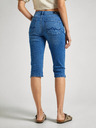 Pepe Jeans Modré dámské kraťasy Pepe Jeans