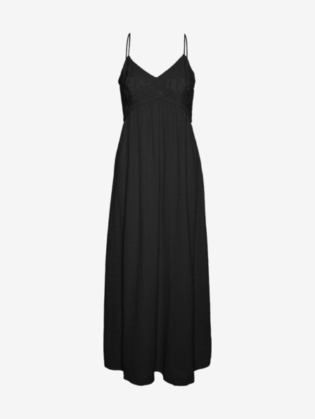 Vero Moda Černé dámské maxišaty Vero Moda