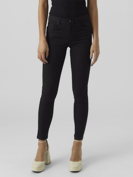 Vero Moda Černé dámské skinny fit džíny Vero Moda Alia