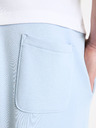 Celio Světle modré pánské teplákové kraťasy Celio Toshort