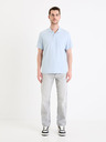Celio Šedé pánské džíny Celio C15 straight Fodroit 30