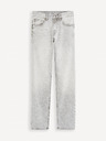 Celio Šedé pánské džíny Celio C15 straight Fodroit 30