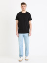 Celio Světle modré pánské džíny Celio C15 straight Fodroit 30