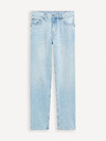 Celio Světle modré pánské džíny Celio C15 straight Fodroit 30