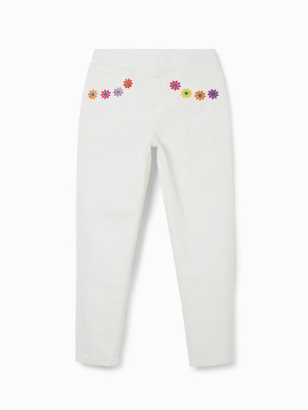 Desigual Bílé holčičí džíny Desigual