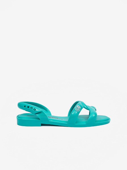 Melissa Tyrkysové dámské sandálky Melissa Tube Sandal + Jeremy Scott
