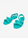 Melissa Tyrkysové dámské sandálky Melissa Tube Sandal + Jeremy Scott