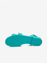 Melissa Tyrkysové dámské sandálky Melissa Tube Sandal + Jeremy Scott