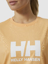 Helly Hansen Oranžové dámské tričko HELLY HANSEN HH Logo T-Shirt 2.0
