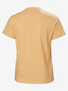 Helly Hansen Oranžové dámské tričko HELLY HANSEN HH Logo T-Shirt 2.0