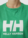 Helly Hansen Zelené dámské tričko HELLY HANSEN HH Logo T-Shirt 2.0