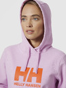 Helly Hansen Růžová dámská mikina s kapucí HELLY HANSEN HH Logo Hoodie 2.0